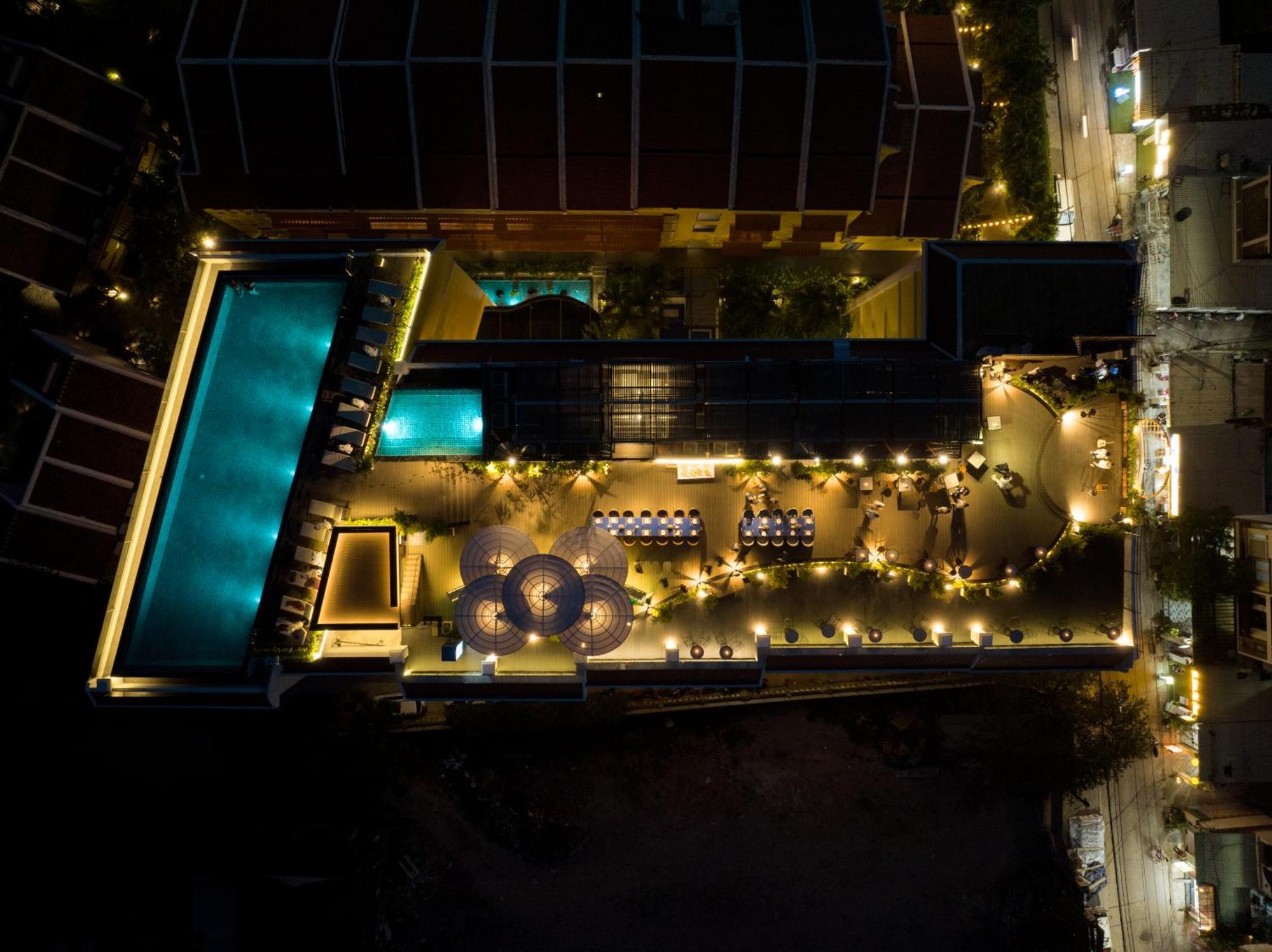 Bel Marina Hoi An Resort Exterior foto Aerial view of the hotel